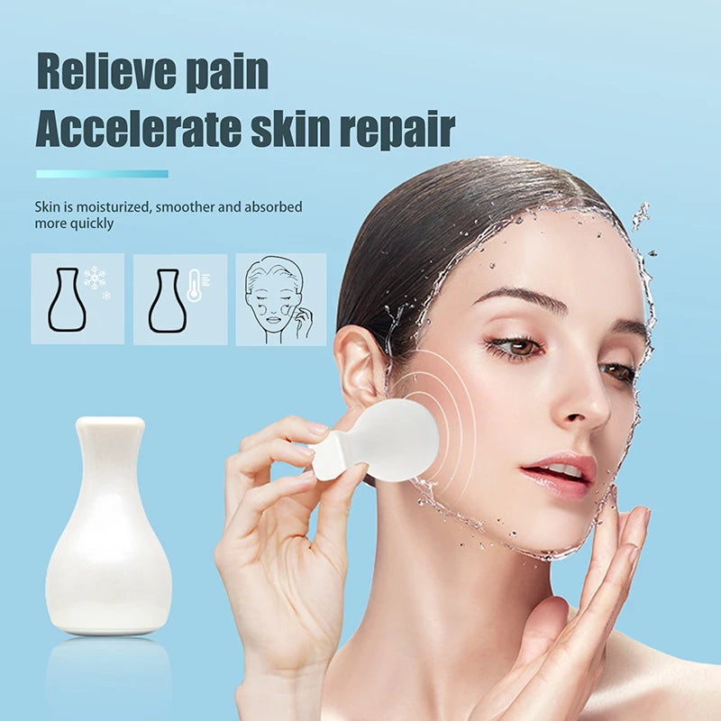 Physical Lifting Anti-wrinkle Face Cooling Massager Calm Skin Ice Qme