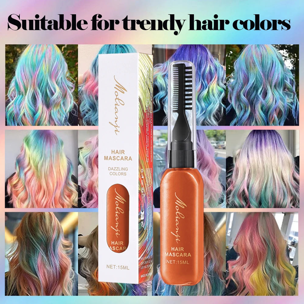 Multi Colored Hair Dye Natural Coloring Suitable Eyelashes Creating Qme