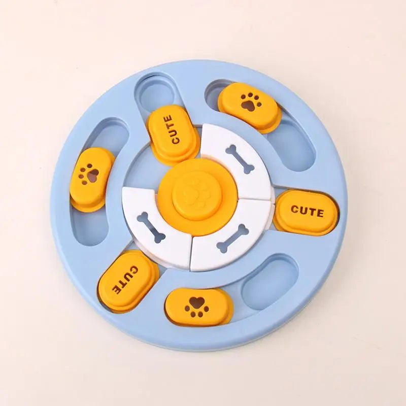 Relieve Boredom Interactive Educational Feeding Toy Pet Sound Toys Qme Blue