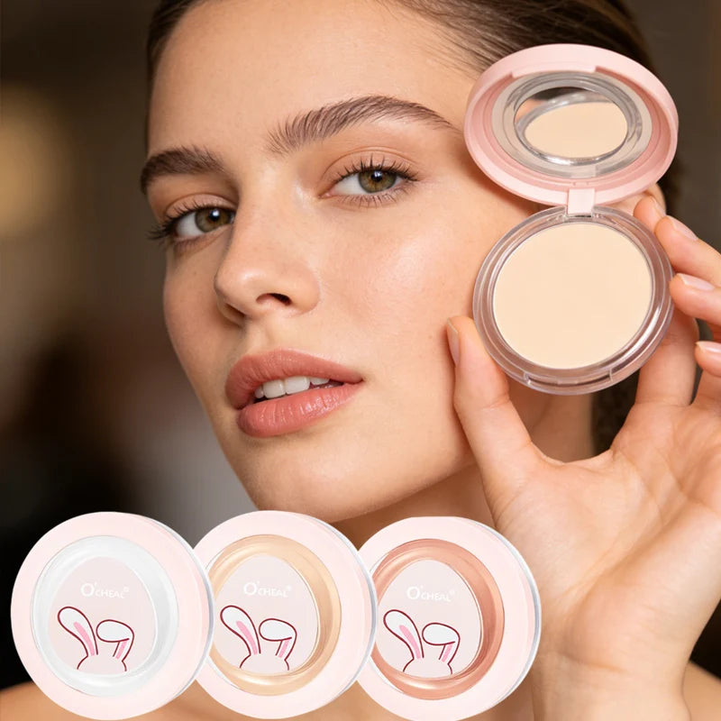 Matte Lightweight Makeup Powder Waterproof Sweat Proof Long-term Oil Qme