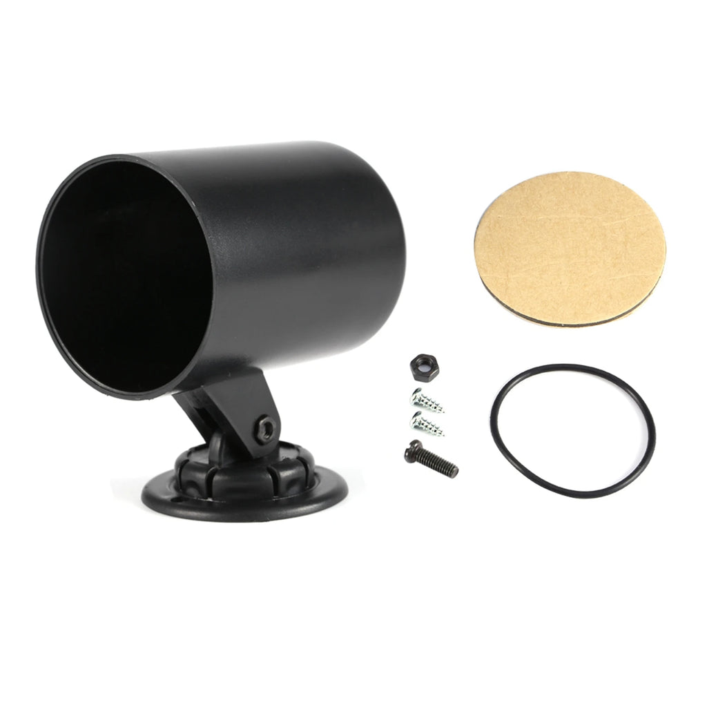 Black Vehicle Car Truck Single Gauge Holder Pod Cup Mount Hot Car Meter Holder Vehicle Gauge Mount Single Gauge Holder Qme black
