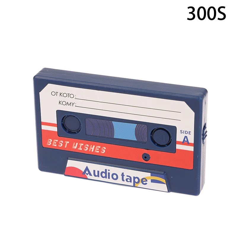 Creative Plastic Voice Recording Cassette Tape 60/300 Seconds Voice Recorder Greeting Card Small gifts Qme style 9