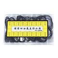 180 Pieces O Ring Watch Gasket Rubber Sealing Watch Back Cover Watch Repairing Tool 0.5mm 0.6mm O Ring Watch Gasket Qme as show