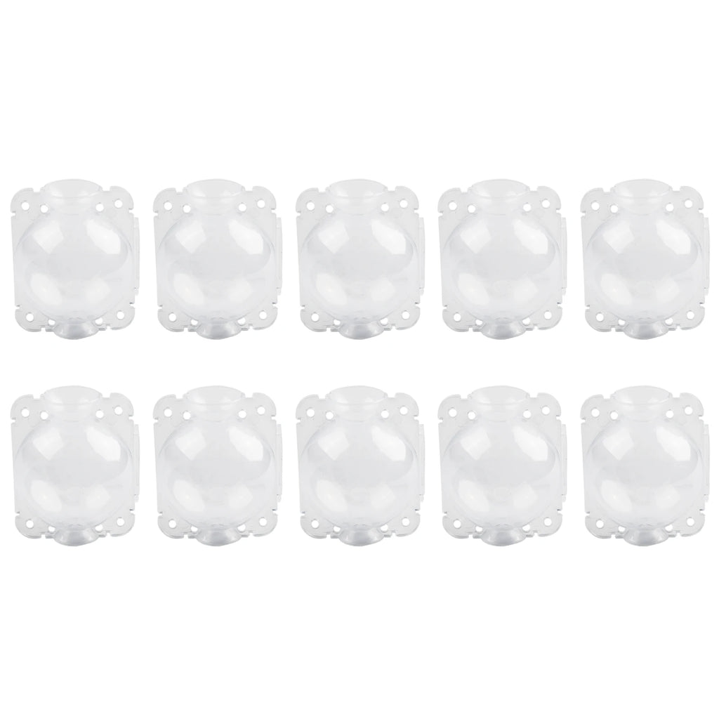 10Pcs Plant Rooting Growing Ball Grafting Root Box Nursery Tray Breeding Tree Graft Case Garden Planting Tools Boxes Replace Qme transparent 5cm