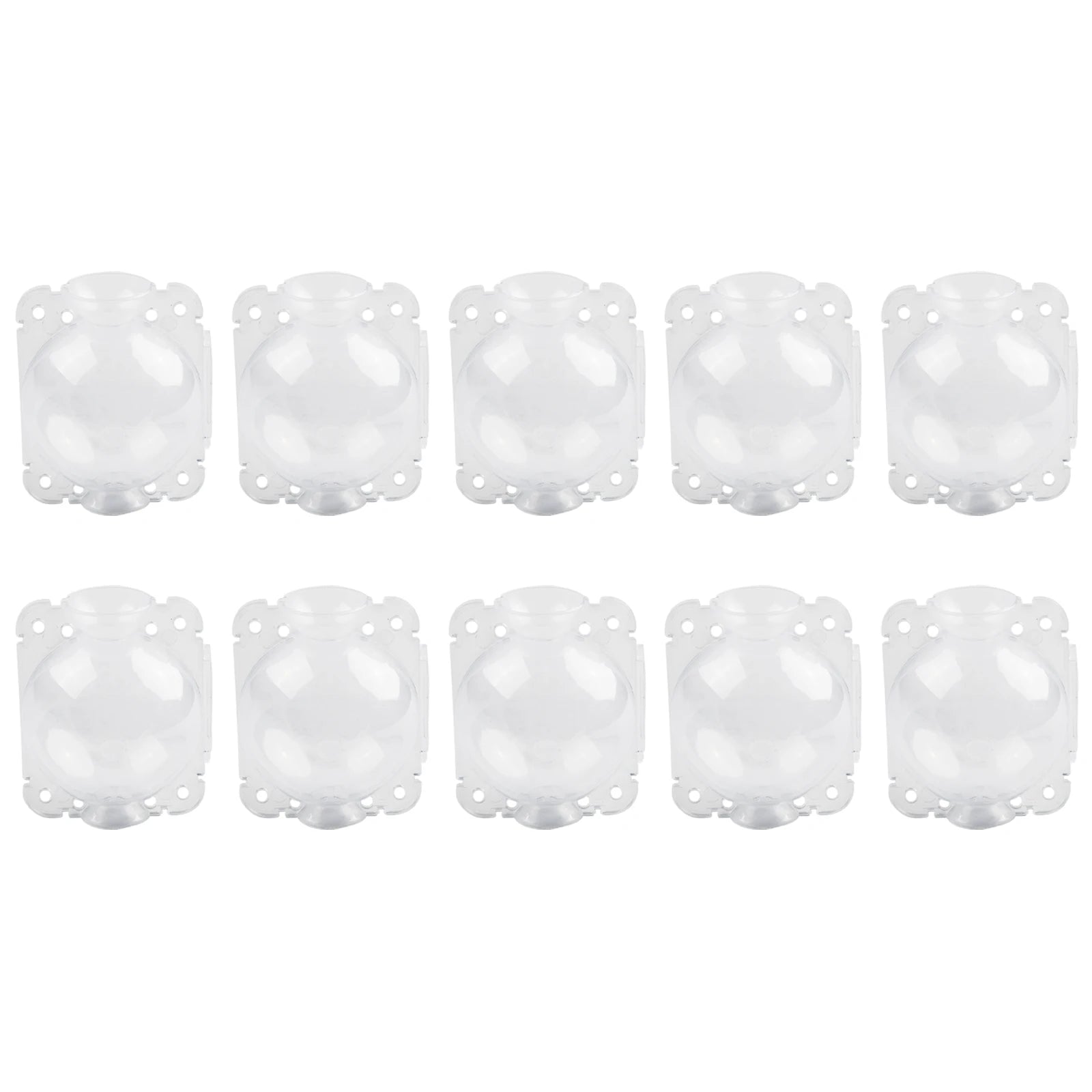 10Pcs Plant Rooting Growing Ball Grafting Root Box Nursery Tray Breeding Tree Graft Case Garden Planting Tools Boxes Replace Qme transparent 5cm