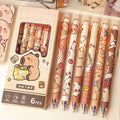 Erasable Gel Pens Cartoon Animal Pattern Retractable Pen Fine Point Qme Default Title