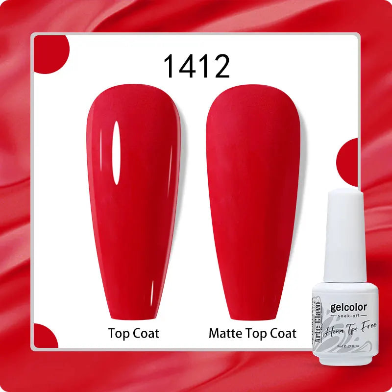 Arte Clavo HEMA TPO White Bottle 180 Colors Series Semi-permanent Gel