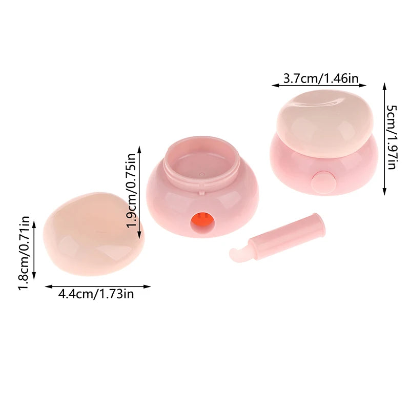 Empty Jar Pots Makeup Skincare Container Face Cream Box Lip Balm Qme onesize
