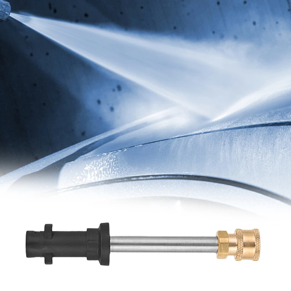 17/41CM Extension Wand for High Pressure Wash Gun 1/4 Quick Connector Car Pressure Washer Gun Spray Extension Lance for Karcher Qme