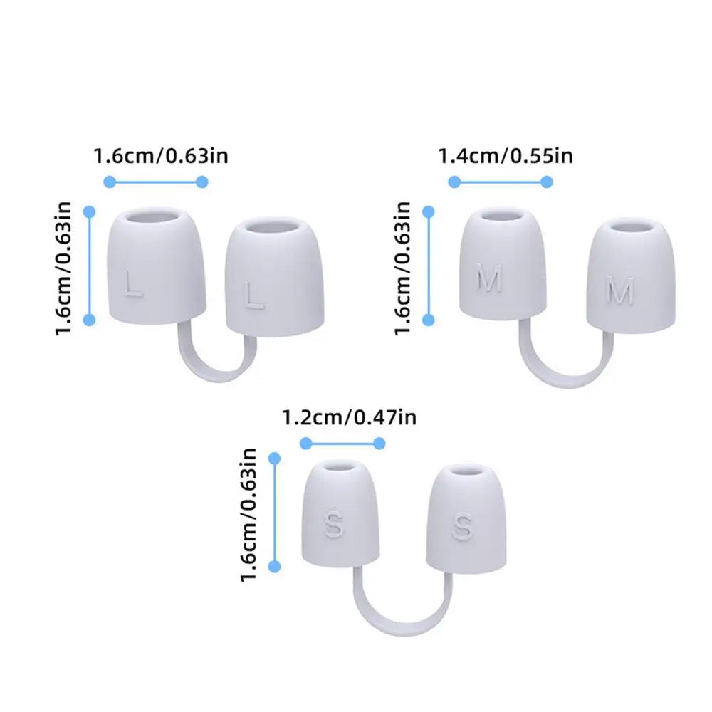 Nasal Dilator Anti Snoring Silicone Reusable Health Care Nose Vent Qme White CN