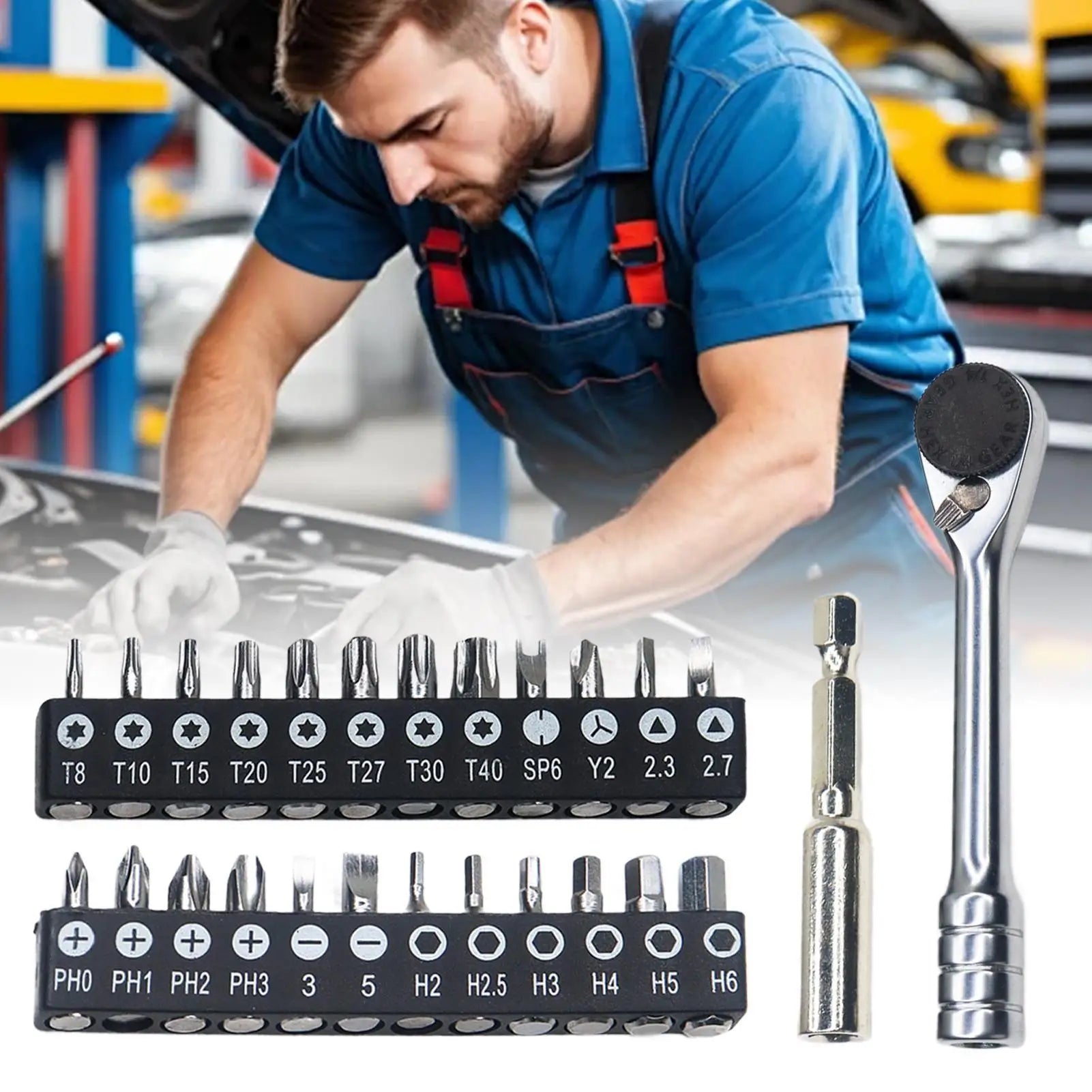 Wrench Magnetic Reversible Hand Tools 1 Home Magnet Ratcheting Garage Qme