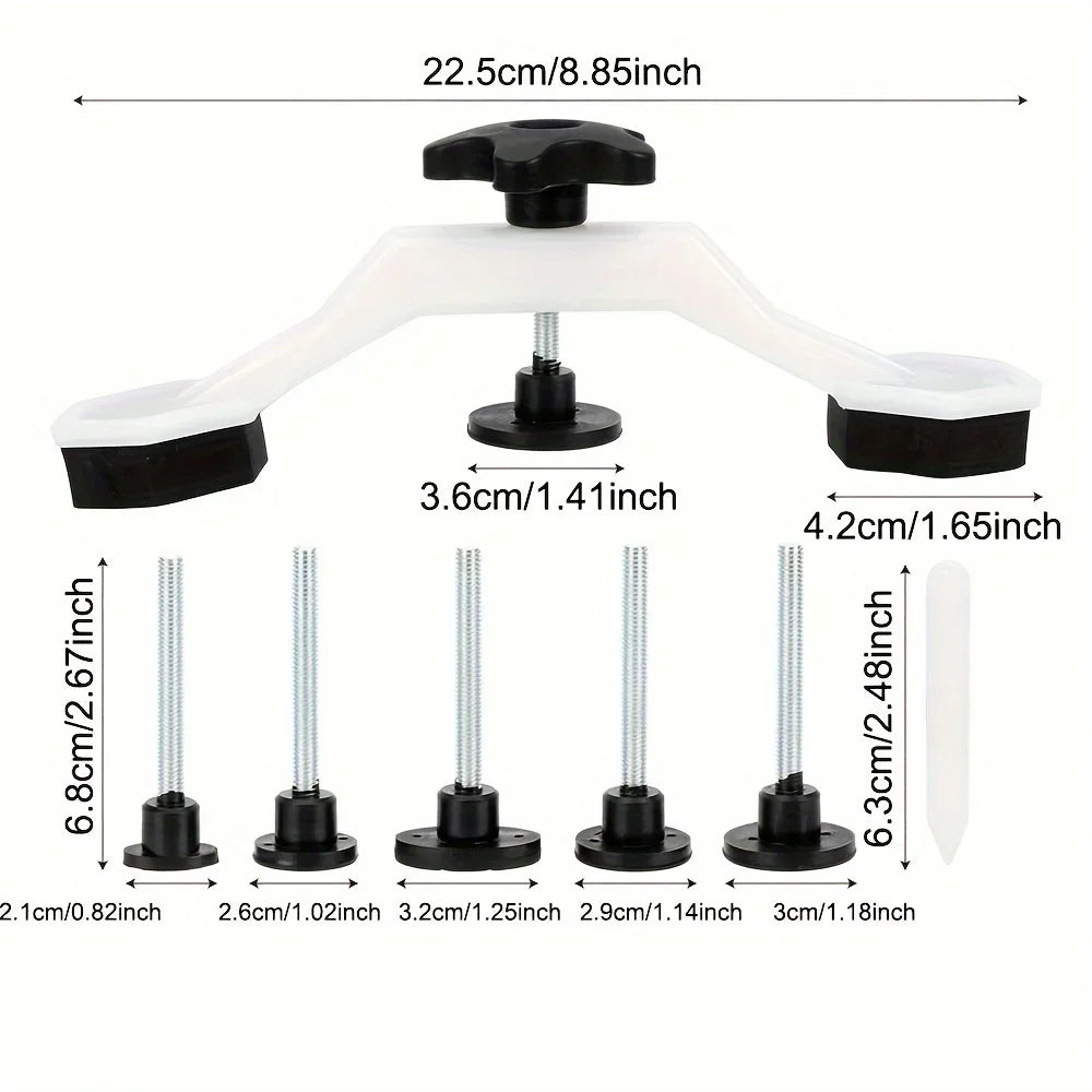 Car Dent Repair Tool Kit With Glue Bridge Shape Hand Puller Body Damage Pulling Fix Tool Dents Removal Qme