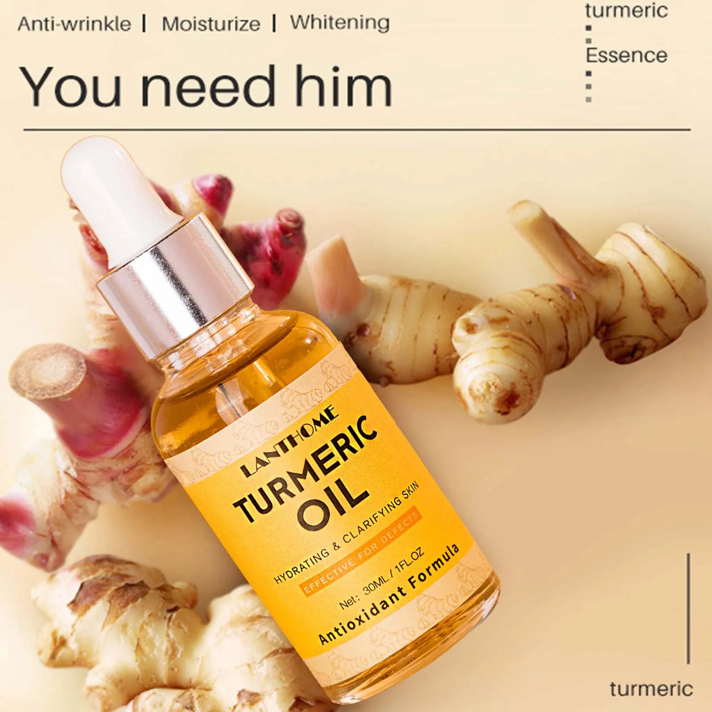 Turmeric Oil Facial Serums Deep Moisture Freckle Whitening Serum Qme