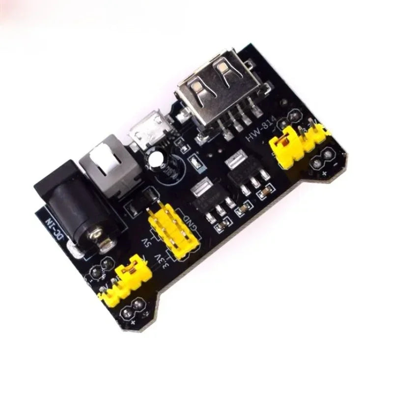 USB/MICRO Dual USB Input MB-102 Power Board of Bread Board Power Module Is Compatible with 5v and 3.3v. Qme Default Title