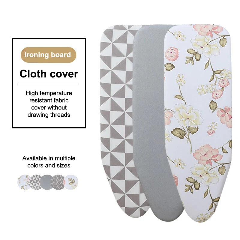 Ironing Board Cover Scorch Resistant, Extra Thick Cotton Iron Cover With Padding Heat Reflective Heavy Duty Pad Approx 120x38cm Qme