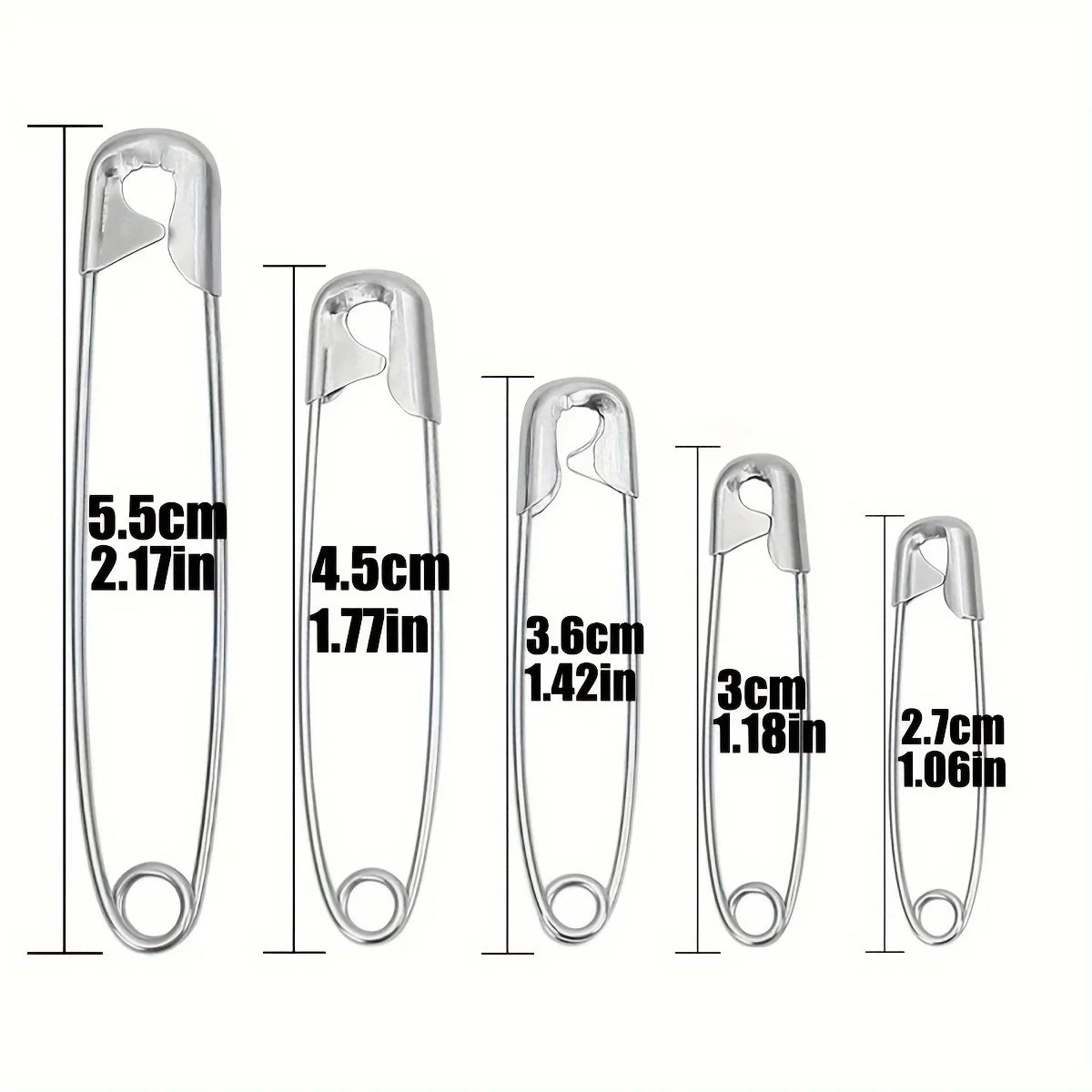 Safety pins, DIY sewing supplies Qme