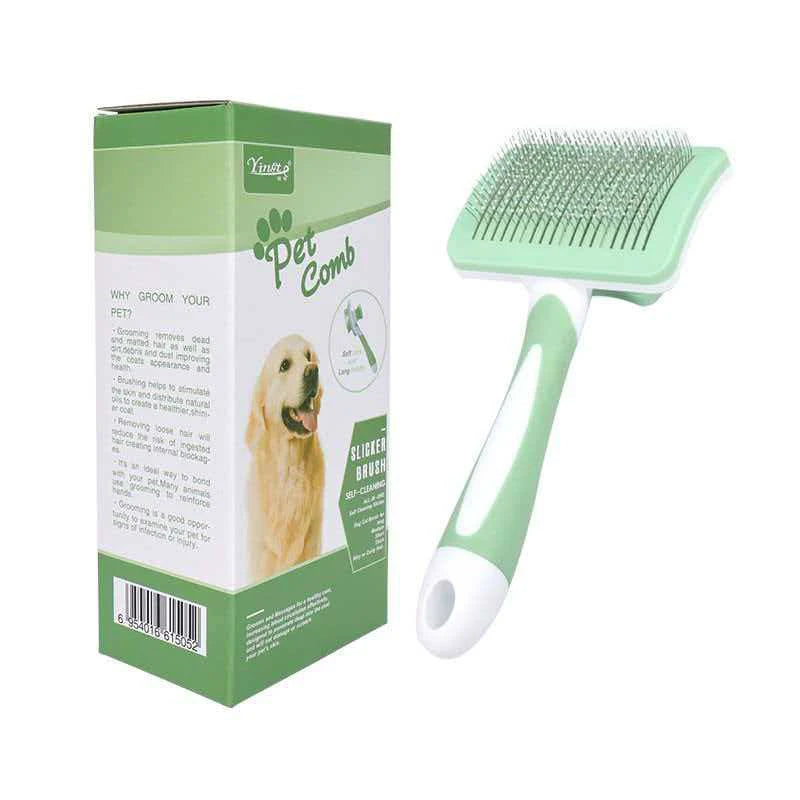 1 Pet Comb Needle Dog Cat Button Grooming Supplies Qme