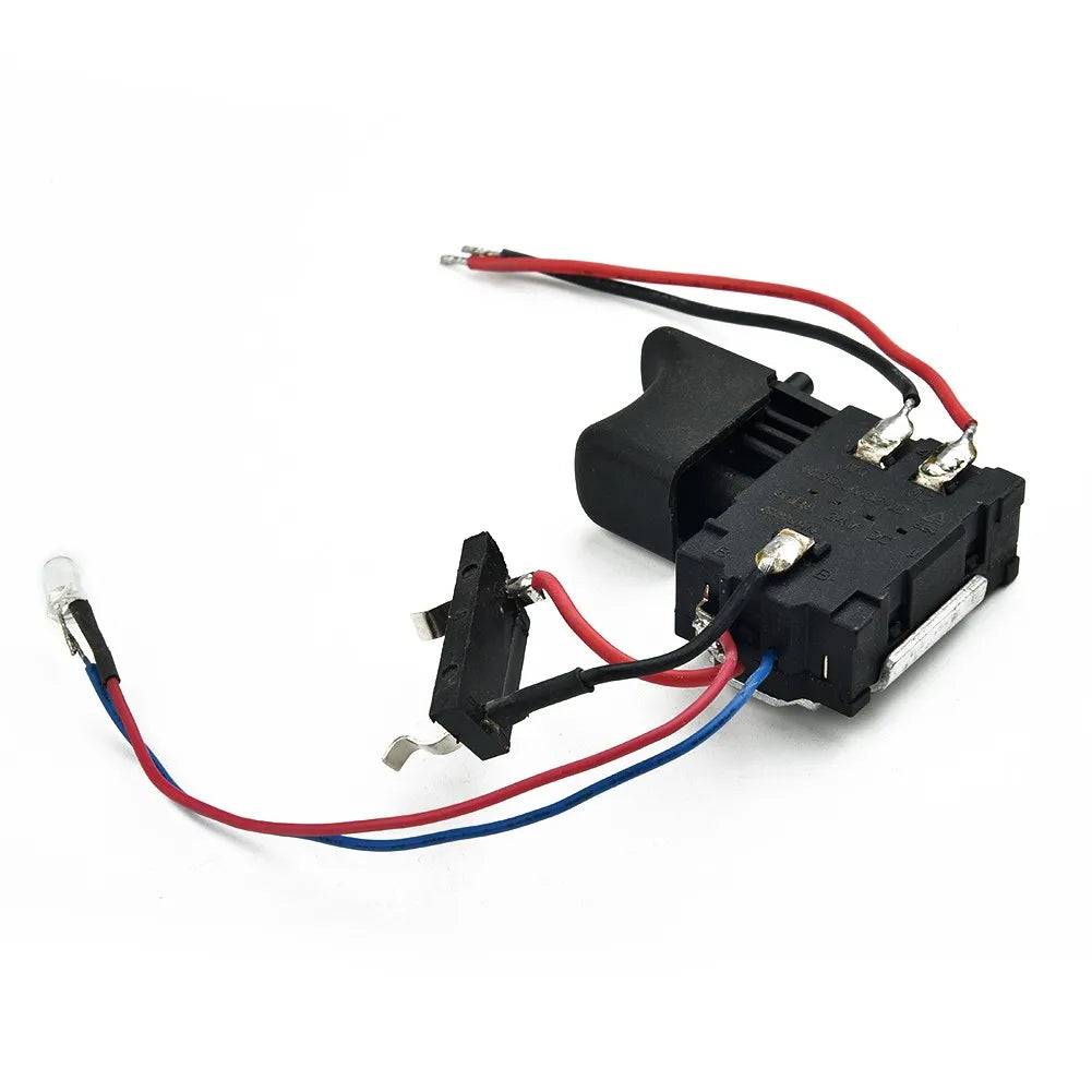 DC 7.2-24V Electric Drill Dustproof Speed Control Push Button Trigger Switch DC 7.2-24V Charge Function Electric Tool Switch Qme