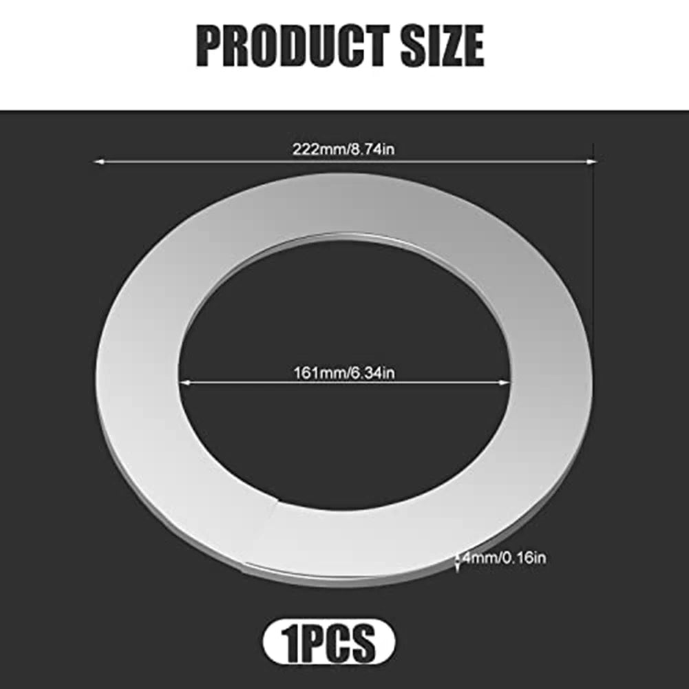 Faucet Decorative Cover Stainless Steel Cover Pipe Gas Water Heater Cover Wall Hole Cover Bath Accessories Qme 160mm