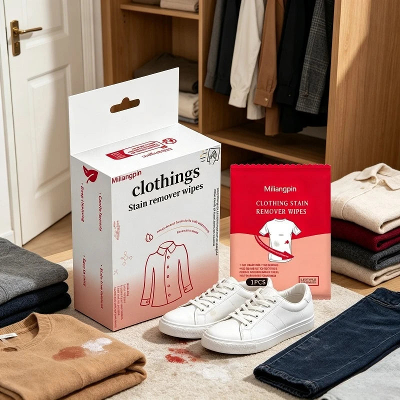 Multifunctional Dry Clean Down Jacket / White Shoes, Disposable Garment Stain Removal Wet Wipes, Leather Jacket Stain Remov Qme