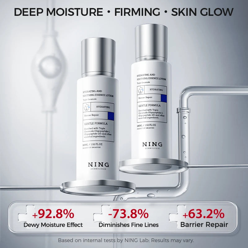Moisturizing Calming Essence Lotion HA Ceramide Dry Redness Prone Skin Qme