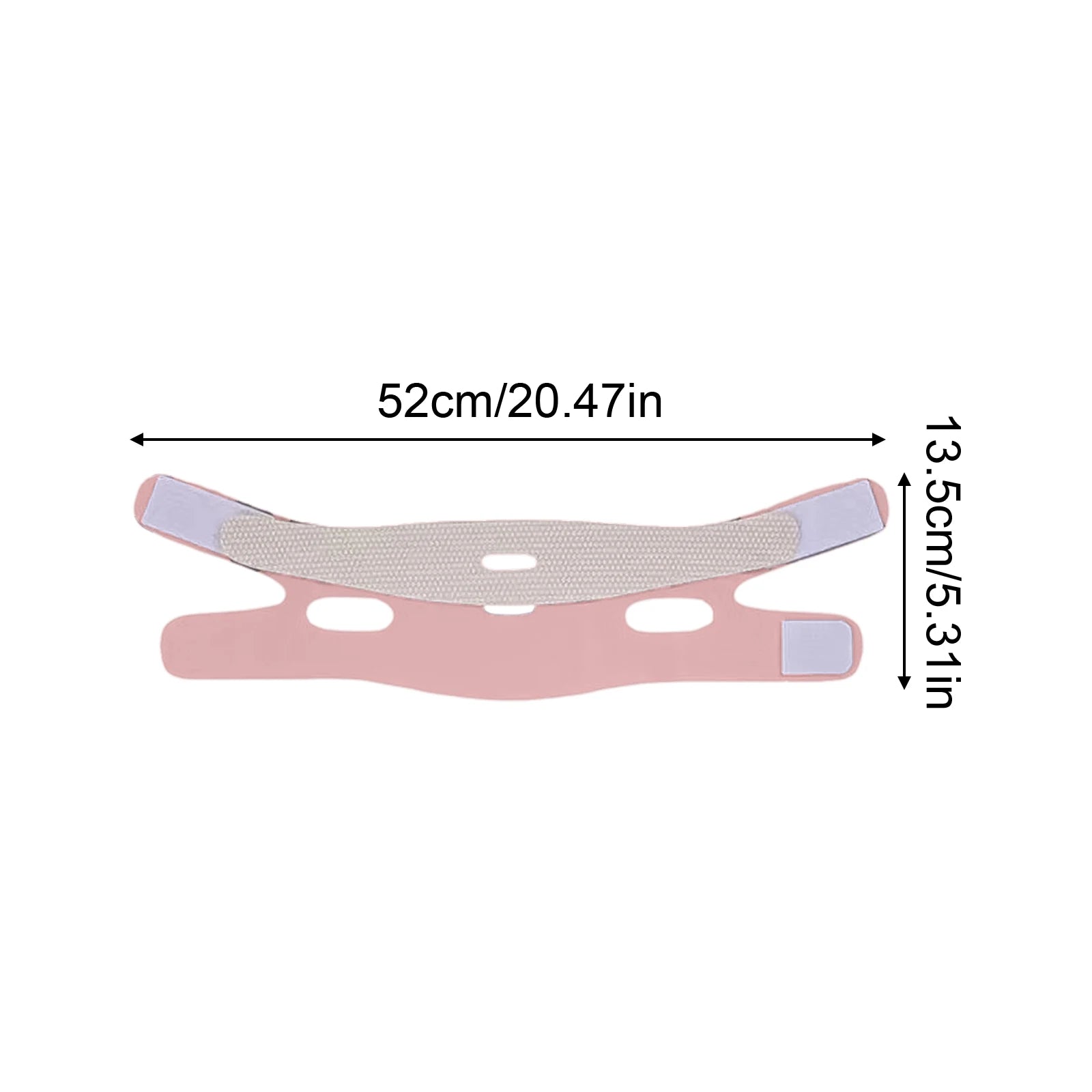V-shaped Face Lifting bandage for Firming and Shaping Adjustable High Elastic Comfortable Night Wear Face Caring Supplies Qme