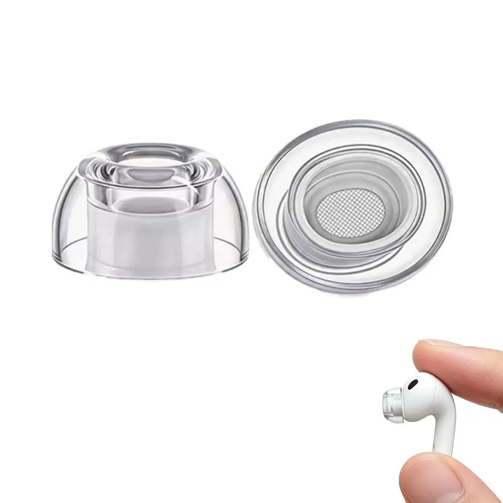 Silicone Eartips For Apple AirPods Pro 3 Soft Noise Reduction Earbuds Cap Replacement Protective Earbuds Covers Qme M