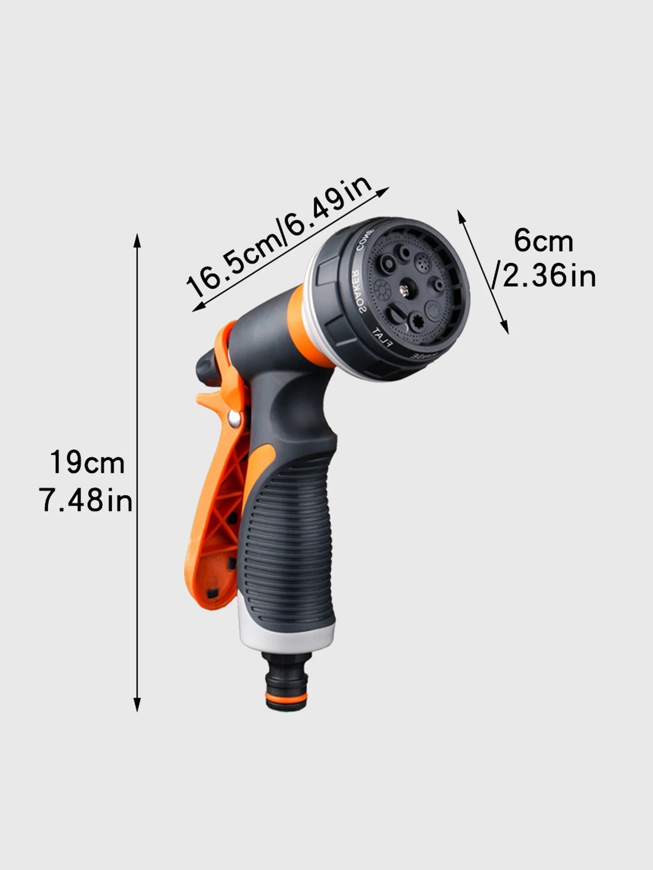 Home Irrigation Spray High-Pressure Garden Spray Gun Set Garden Watering Ground Car Wash Sprinkler Qme
