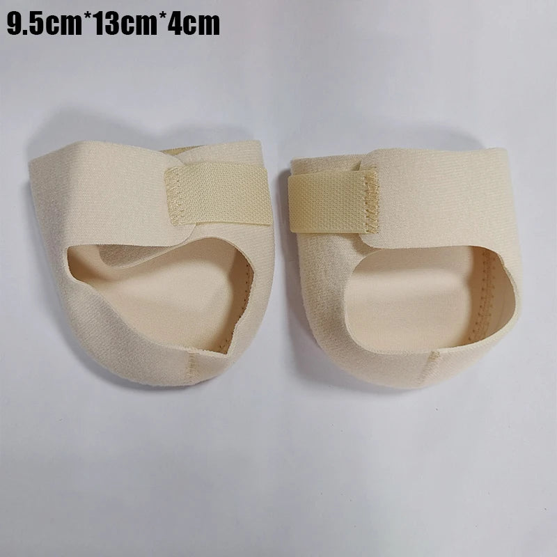 1 Pair Silicone Heel Pads Shock Absorption Relieving Leg Pressure Qme L F