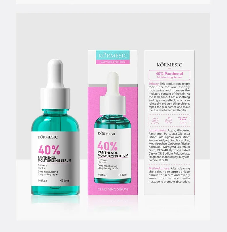 AHA Rejuvenation Niacinamide Brightening Face Serum Hexapeptide Ceramide Panthenol Essence Anti Wrinkle Nourishing Skin Care Qme Panthenol Essence