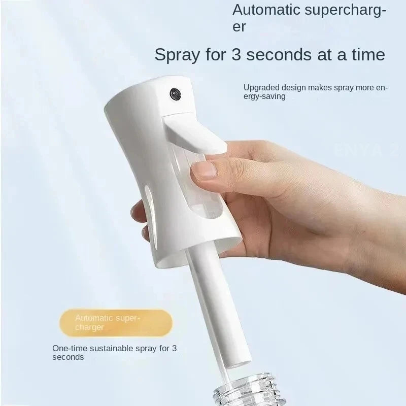 High Pressure Spray Bottle Pot Toner Emulsion Essence Bottled Plant Flower Ultra-fine Atomized Disinfection Sprayer Hair Spray Qme