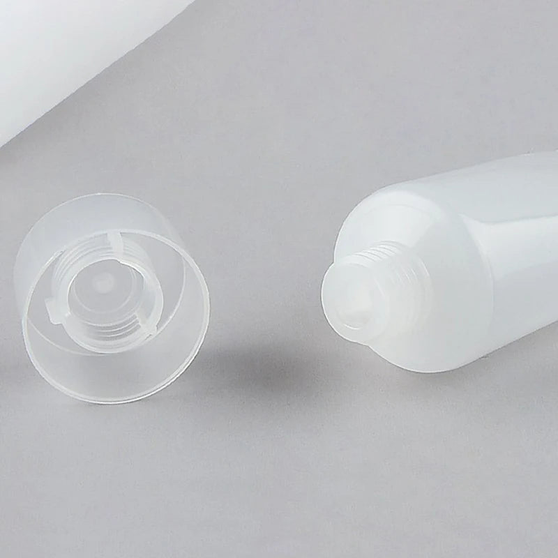 Empty Lipstick Tube Lip Balm Soft Makeup Squeeze Clear Plastic Gloss Qme