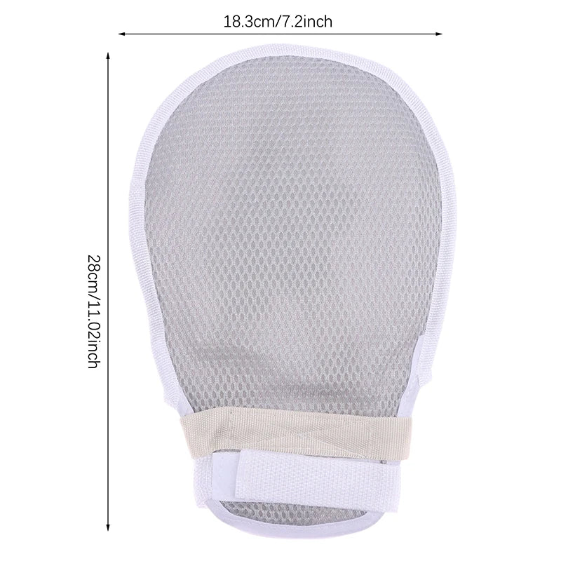 Hand Control Mitts Dementia Anti-scratch Wrist Fixation Restraint Qme