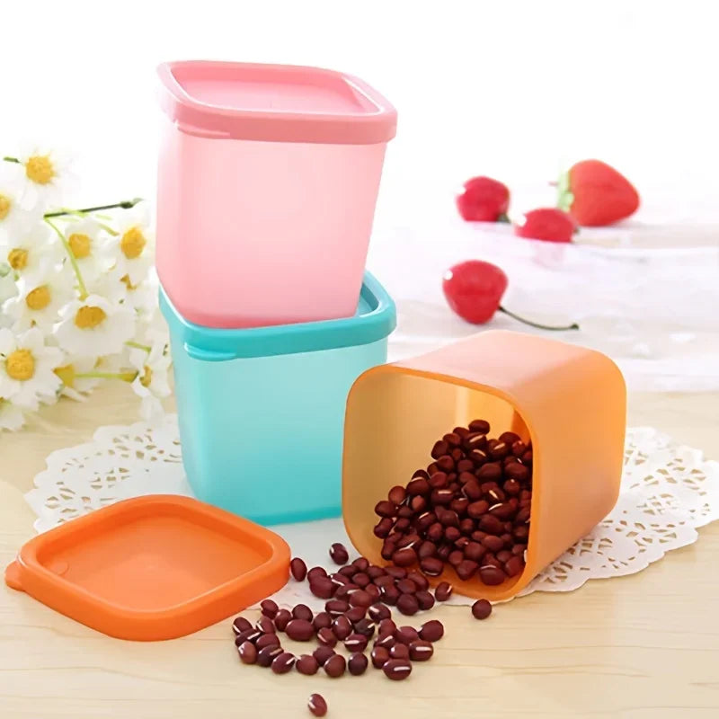 2pcs Refrigerator Fresh-keeping Box, Plastic Storage Food Box, Storage Box Qme