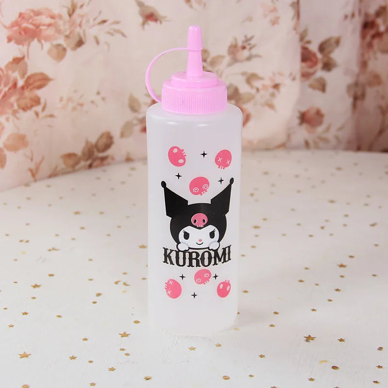 Hello Kitty Kuromi Squeeze Bottle Kitchen Plastic Sauce Jam Salad Qme 2