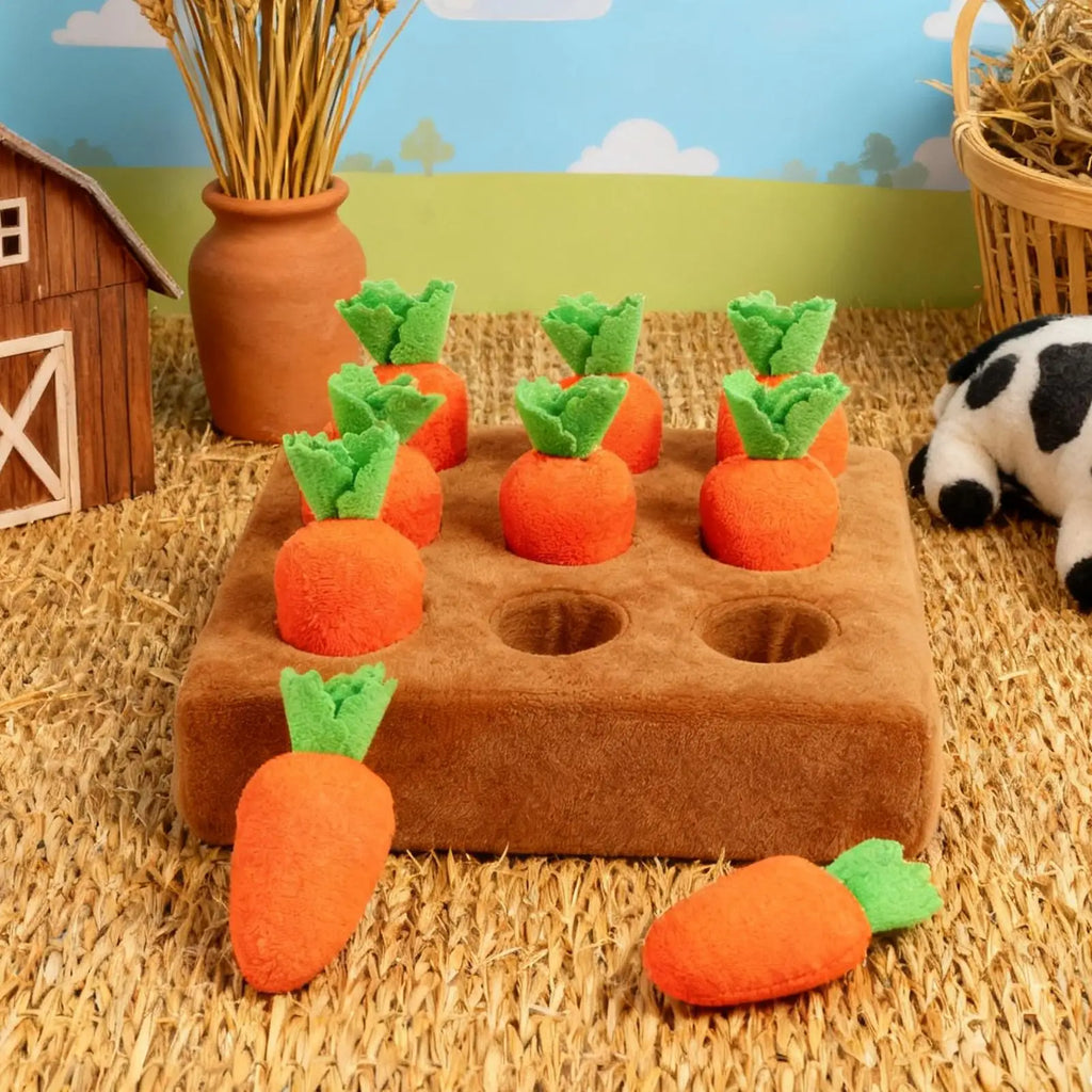 new Snuffle Mat For Dogs Enrichment Interactive Toys Pet Carrot Puzzle Toy Dog Activity Mat For Boredom Relief Foraging Training Qme