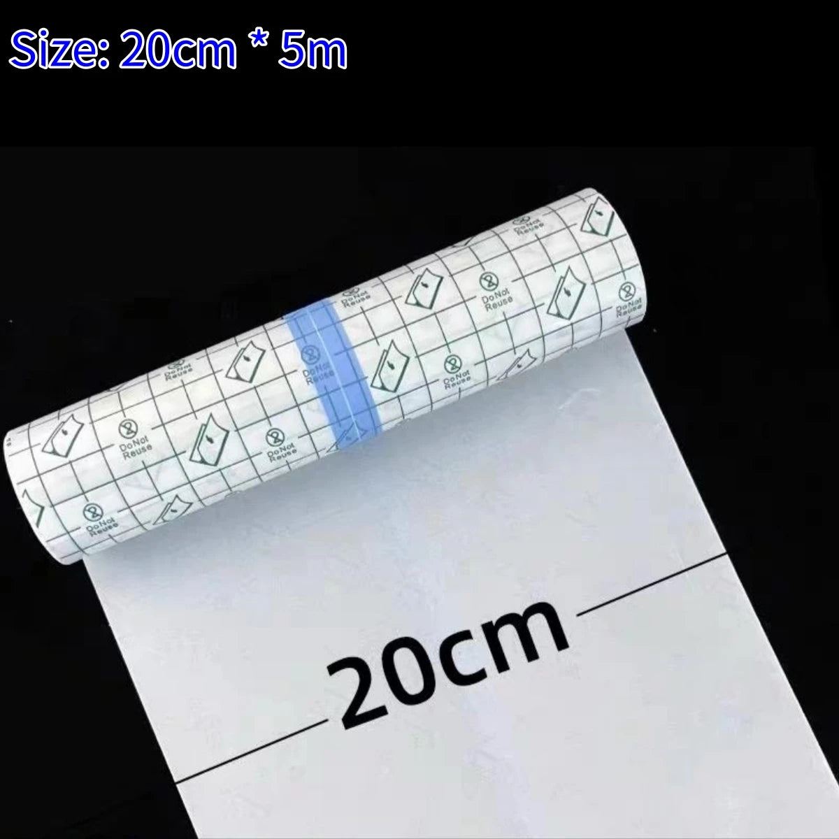 ROKYO Professional 5M Protective PU Healing Film Tattoo Bandage For Aftercare Transparent Skin Repair Wrap Roll Waterproof Qme 20CM