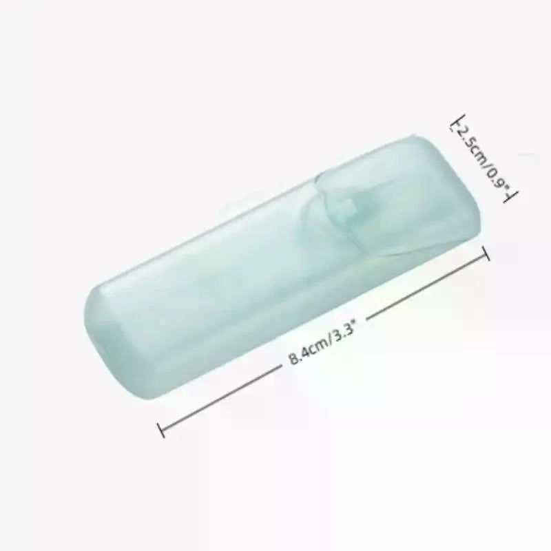 Mini Storage Box Travel Portable Transparent Toothpick Cotton Swab Qme