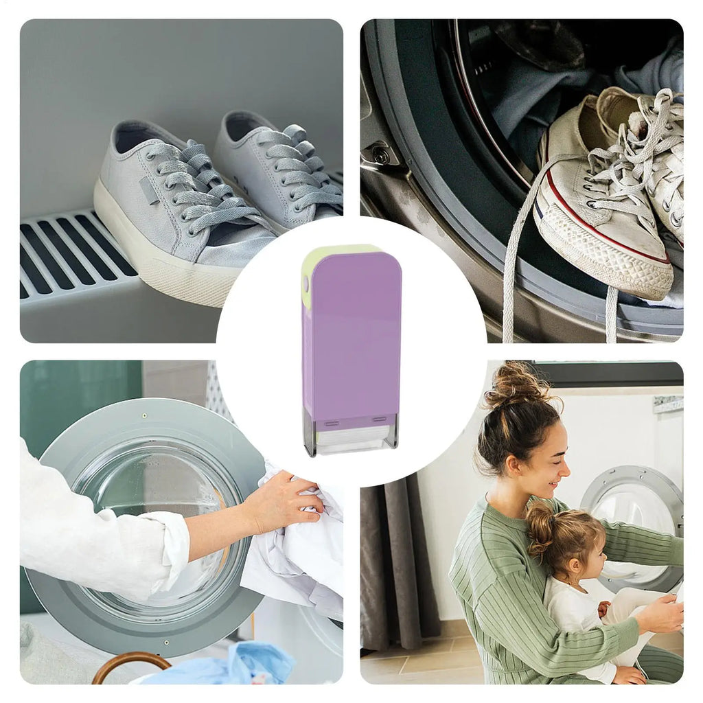 Soap Case Foaming Clothes Cleaner Multi-Purpose Bubble Brush With Roller For Dishwashing Household Travel Camping Dorm Bathroom Qme