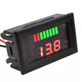 1 Pc Voltmeter 12-72V Car Marine Motorcycle Digital Voltmeter Voltage Meter Battery Gauge Voltmeter Tester Monitor Power Tool Qme Red