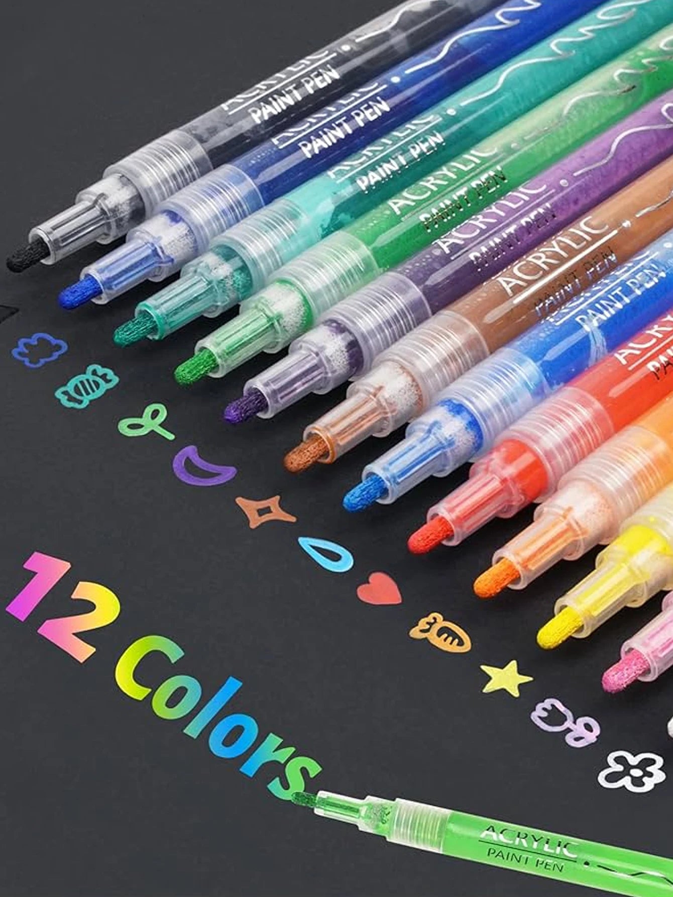 Nail Art Pen Painting Polish Tool Used DIY Beauty Nails Qme
