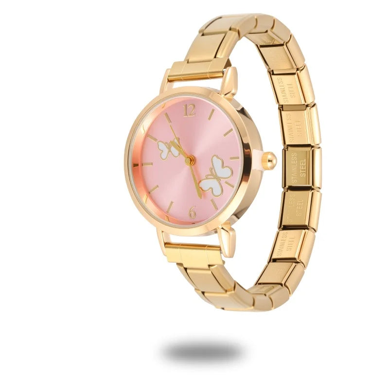 Wholesale Fashion 9MM Stainless Steel Bracelet for Women Men Exquisite Watch Bracelet DIY Making Italian Charm Link Bracelets Qme Style 20