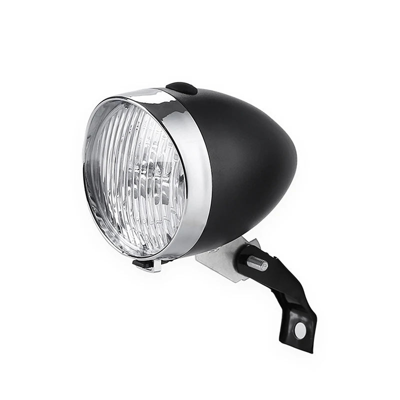 Classical Retro Bicycle Headlight Without Battery ABS Shell 3 LED Qme