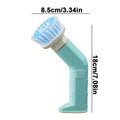 Electric Rotating Scrubber Electric Shower Scrubber Handheld Scrubber Waterproof Design Dish Brush 2 Rotating Speeds For Qme Blue China Mainland
