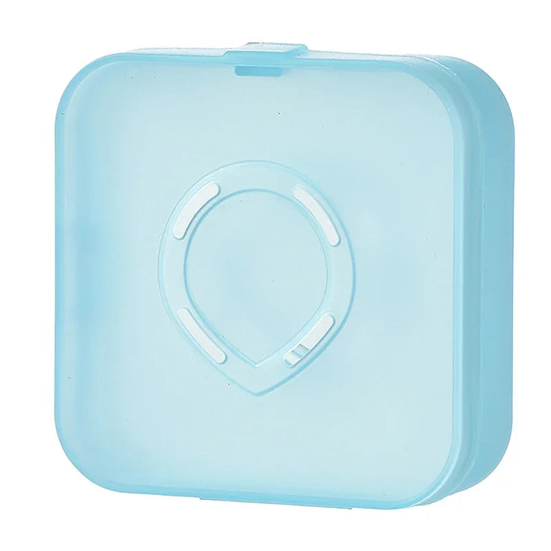 1PC Camera Empty Air Cushion Puff Box Portable Cosmetic Makeup Case Container Without Powder Sponge For BB Cream Foundation Qme Blue