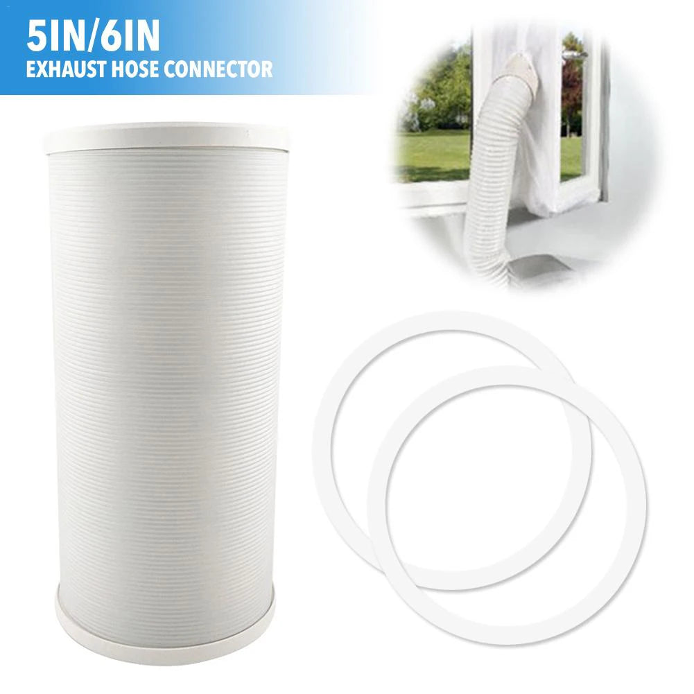 Air Conditioner Exhaust Hose Connector Midea Vent Duct Outlet Qme