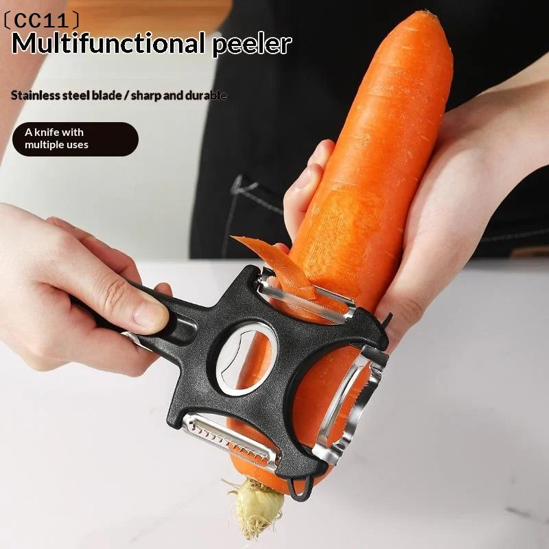 Creative Stainless Steel Fruit Peeler 1 Handheld Vegetable Peeling Qme