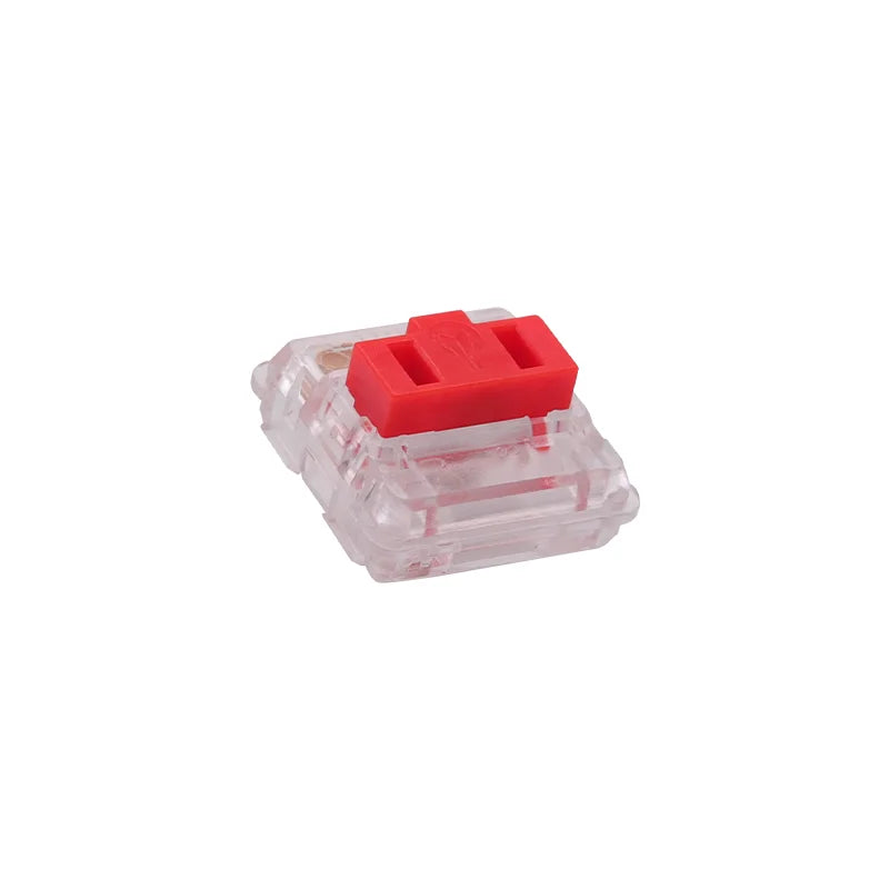 Kailh Low Profile Choc Switch 1350 RGB For Keyboard Crystal Red Pro Pale Blue Pink Robin Silver Brown White Yellow Orange Qme Choc Transparent Red X70PCS