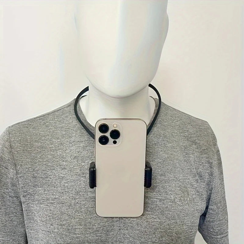 Neck Mount Phone Holder - POV Vlogging First-Person View Smartphone Stand Qme