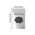 Back Scrubbing Towel Durable Exfoliating Body Towel Cleansing Skin Polishing Cloth Oil Control Dirt Removal Bath Accessories Qme TypeB Black Color